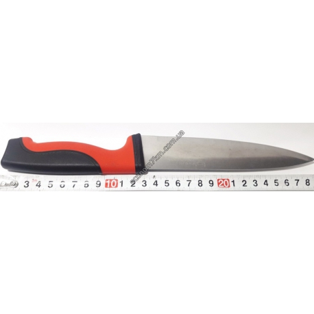 S1786W Нож красн. чёрн. 2" (29 см) АВ.