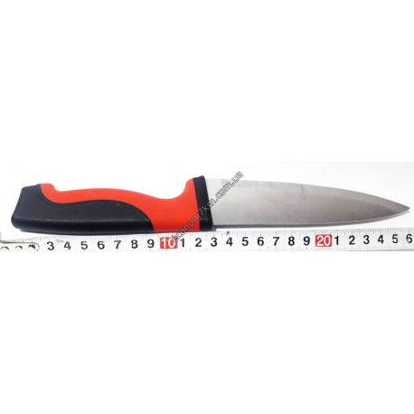 S1787W Нож красн. чёрн. 1" (26 см) АВ.