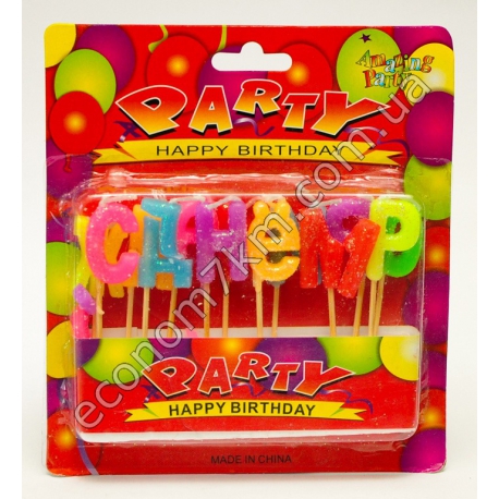 S2449W Свечи в торт PARTY Вах