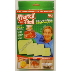 S2801 Универсальные силиконовые крышки Stretch and Fresh