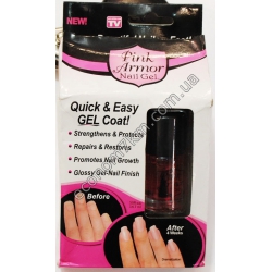 S2946 Восстанавливающий гель для ногтей Pink Armor Nail Gel