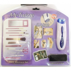 S2963 Эпилятор Твизер My-Twizze + маникюрный и макияжный набор