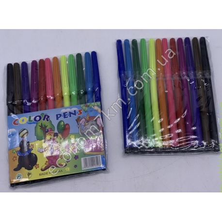 S3204 Фломастеры "Color Pens" 12 цв. 1871-1