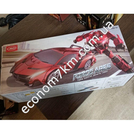 S3954 Машинка-трансформер на радиоуправлении Changeable Force Ares размер 1:10 815-3A